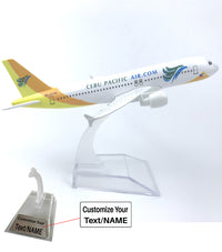Thumbnail for Cebu Pacific Airlines in the Philippines Airbus A320 Airplane Model (16CM)
