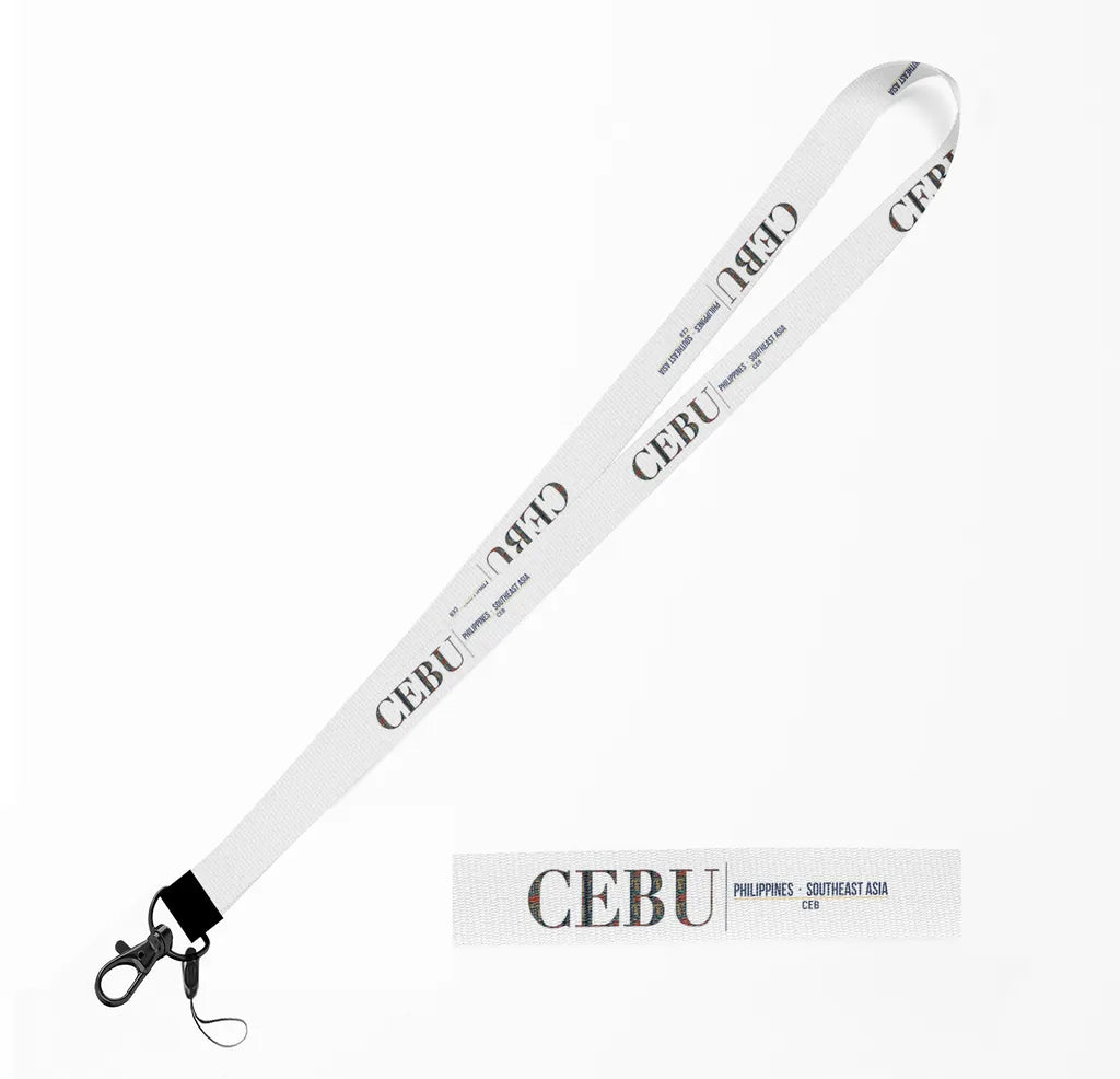 Cebu City Series lanyard - white