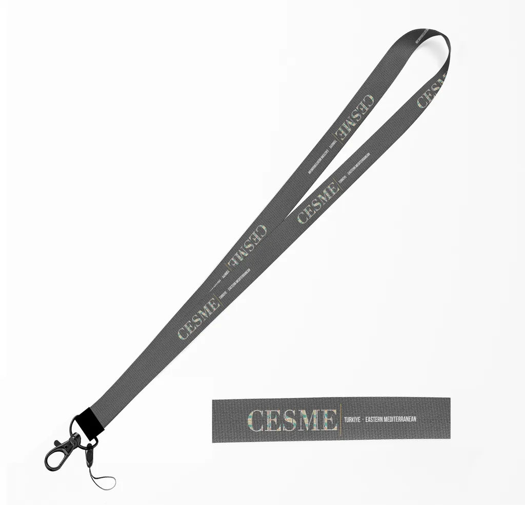 Cesme City Series lanyard - gray