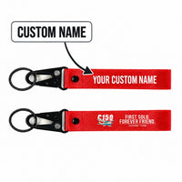 Thumbnail for Cessna 150M Hawk-Shaped Key Chains - Red - Cartoon - Personalized