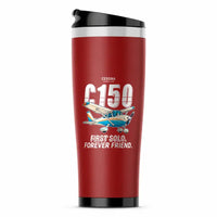 Thumbnail for Cessna 150M - Cartoon - Stainless Steel (No Holder) - Red