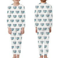 Thumbnail for Cessna 150M - Children Pajamas - Original Pattern - White