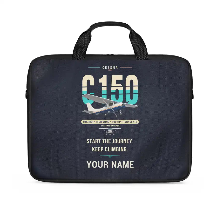 Cessna 150M - Original + Name - Laptop Bag