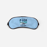 Thumbnail for Cessna 150M - Original + Name - Sleep Mask - Light Blue
