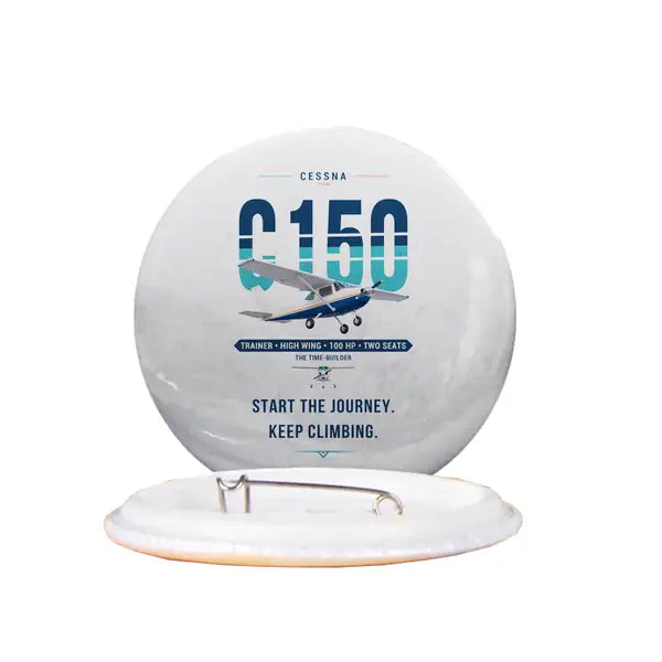 Cessna 150M - Original - Pin - White