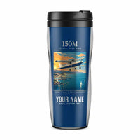 Thumbnail for Cessna 150M - Poster + Name - Plastic (No Holder) - Blue