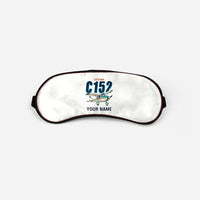 Thumbnail for Cessna 152 - Cartoon + Name - Sleep Mask - White