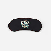 Thumbnail for Cessna 152 - Cartoon - Sleep Mask - Black