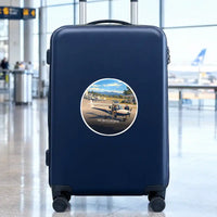 Thumbnail for Cessna 162 Skycatcher - 3D - Circle Sticker - Suitcase