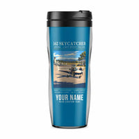 Thumbnail for Cessna 162 Skycatcher - Poster + Name - Plastic (No Holder) - Light Blue