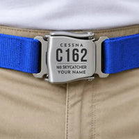 Thumbnail for Cessna 162 Skycatcher - Seat Belt - Tag + Name - Blue