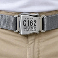 Thumbnail for Cessna 162 Skycatcher - Seat Belt - Tag + Name - Gray