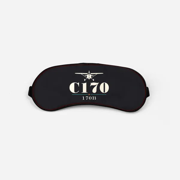 Cessna 170B - Heritage - Sleep Mask - Black