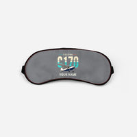 Thumbnail for Cessna 170B - Original + Name - Sleep Mask - Gray