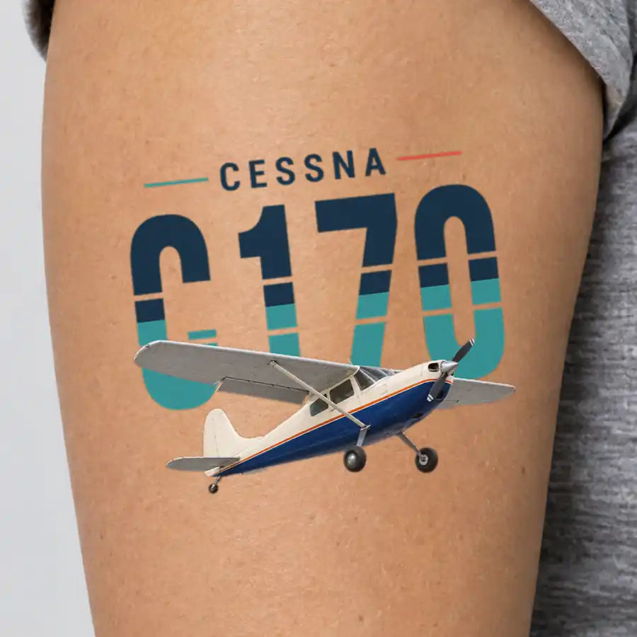 Cessna 170B - Tattoo - Original