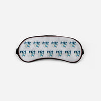 Thumbnail for Cessna 172 Skyhawk - Cartoon Pattern - Sleep Mask - Light Gray