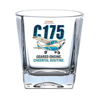Thumbnail for Cessna 175 Skylark - Cartoon - Whiskey Glass