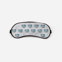 Thumbnail for Cessna 175 Skylark - Original Pattern - Sleep Mask - Light Gray