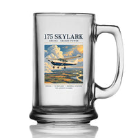 Thumbnail for Cessna 175 Skylark - Poster - Beer Glass with Holder