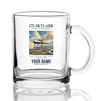 Thumbnail for Cessna 175 Skylark - Poster + Name - Coffee & Tea Glass