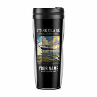 Thumbnail for Cessna 175 Skylark - Poster + Name - Plastic (No Holder) - Black