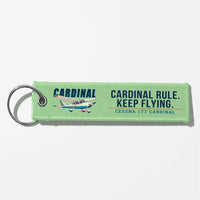 Thumbnail for Cessna 177B Cardinal Aviator Key Chains - Light Green - Cartoon