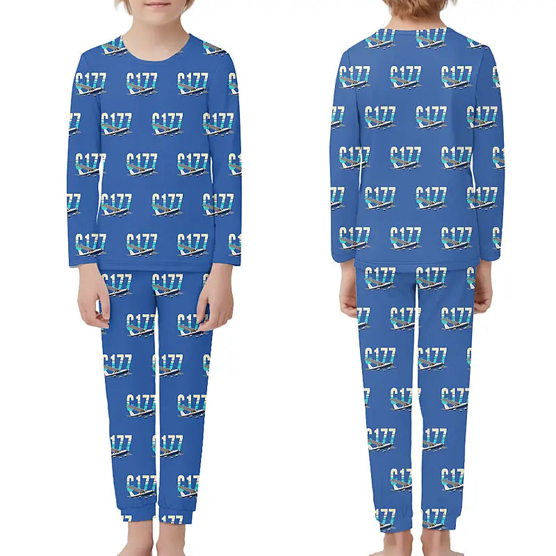 Cessna 177B Cardinal - Children Pajamas - Original Pattern - Blue