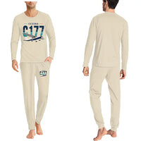 Thumbnail for Cessna 177B Cardinal - Men Pajamas - Original Chest - Beige