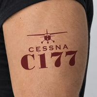 Thumbnail for Cessna 177B Cardinal - Tattoo - Heritage Burgundy - Man
