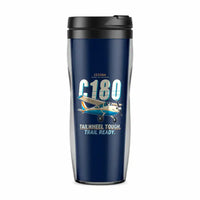 Thumbnail for Cessna 180J Skywagon - Cartoon - Plastic (No Holder) - Dark Blue