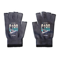 Thumbnail for Cessna 180J Skywagon - Gloves - Cut - Original + Name - Black