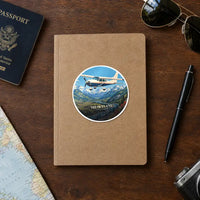 Thumbnail for Cessna 182 Skylane - 3D - Circle Sticker - Notebook