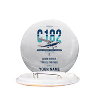 Thumbnail for Cessna 182 Skylane - Original + Name - Pin - White