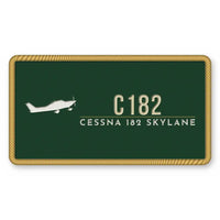 Thumbnail for Cessna 182 Skylane Patches - Rectangle - Forest Gold