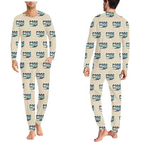 Thumbnail for Cessna 206 Stationair - Men Pajamas - Original Pattern - Beige