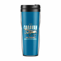 Thumbnail for Cessna 208 Caravan - Cartoon - Plastic (No Holder) - Light Blue