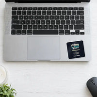 Thumbnail for Cessna 208 Caravan - Original + Name - Square Sticker - Laptop