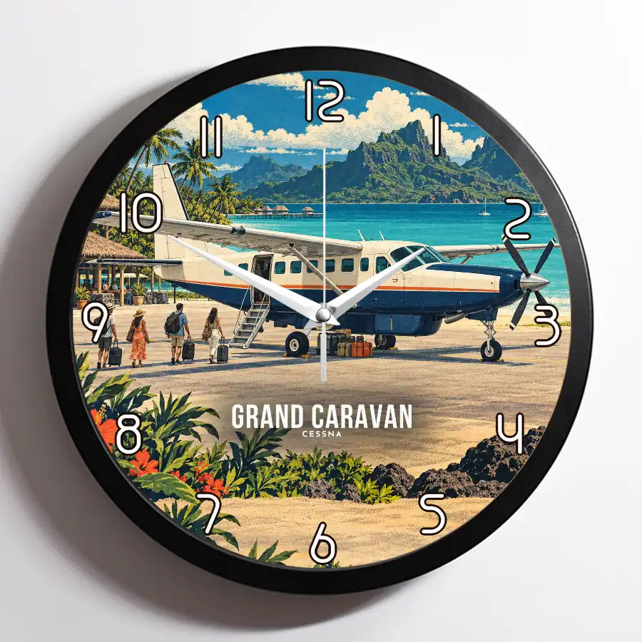 Cessna 208B Grand Caravan - 3D - Framed - Full Print