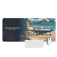Thumbnail for Cessna 208B Grand Caravan - 3D + Name - Desk Mat - Full Print