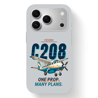 Thumbnail for Cessna 208B Grand Caravan - Cartoon - MagSafe iPhone 17 Pro - Light Gray