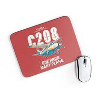 Thumbnail for Cessna 208B Grand Caravan - Cartoon - Mouse Pad - Red