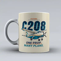 Thumbnail for Cessna 208B Grand Caravan - Cartoon - Mug - Beige