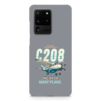 Thumbnail for Cessna 208B Grand Caravan - Cartoon - Samsung Case - Gray