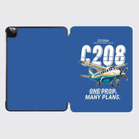 Thumbnail for Cessna 208B Grand Caravan - Cartoon - iPad Case - Blue