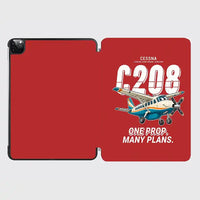 Thumbnail for Cessna 208B Grand Caravan - Cartoon - iPad Case - Red