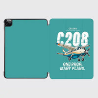 Thumbnail for Cessna 208B Grand Caravan - Cartoon - iPad Case - Turquoise