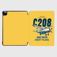 Thumbnail for Cessna 208B Grand Caravan - Cartoon - iPad Case - Yellow