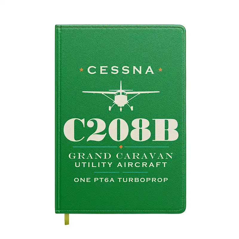Cessna 208B Grand Caravan - Heritage - Notebook - Green