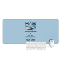 Thumbnail for Cessna 208B Grand Caravan - Original + Name - Desk Mat - Light Blue
