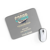 Thumbnail for Cessna 208B Grand Caravan - Original + Name - Mouse Pad - Gray